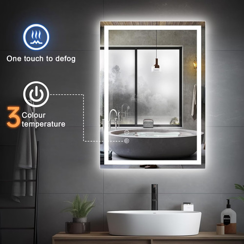 Illuminated led bathroom - illuminated,