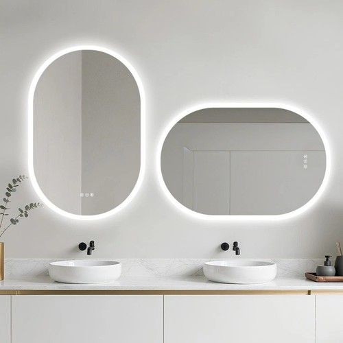 Oval led bathroom - oval,