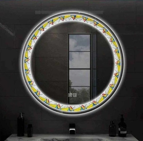 New led lighted round - new,