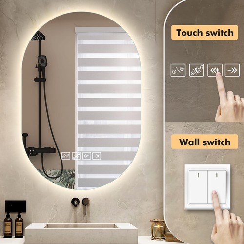 Bathroom led mirror with - led,