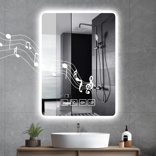 Led bathroom mirror with - led,