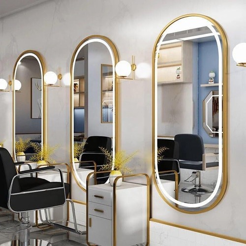 Large gold framed led - gold,