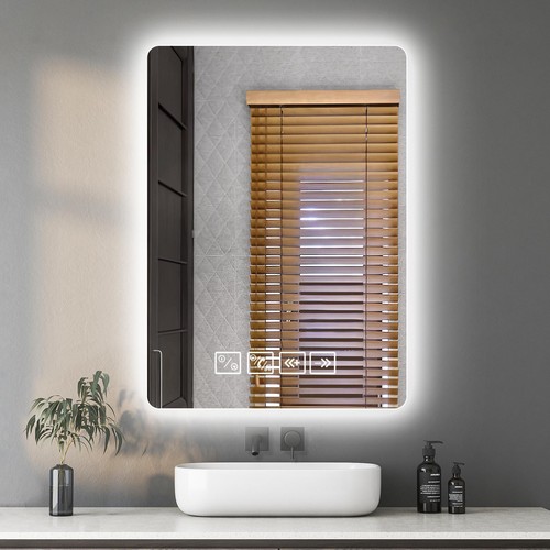 Bathroom led mirror with light - bathroom,