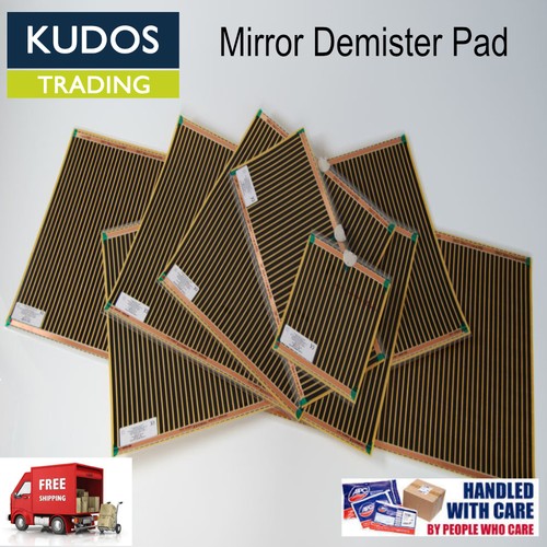 Mirror demister pad - mirror, bathroom